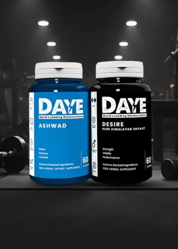 Bundle of supplements for energy stamina and male vitality