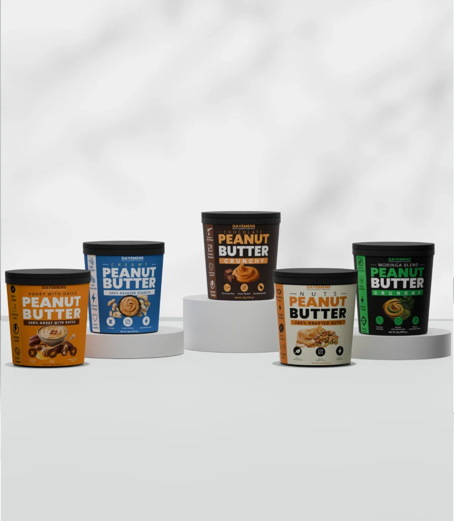 Protein-rich peanut butter for energy stamina and male vitality