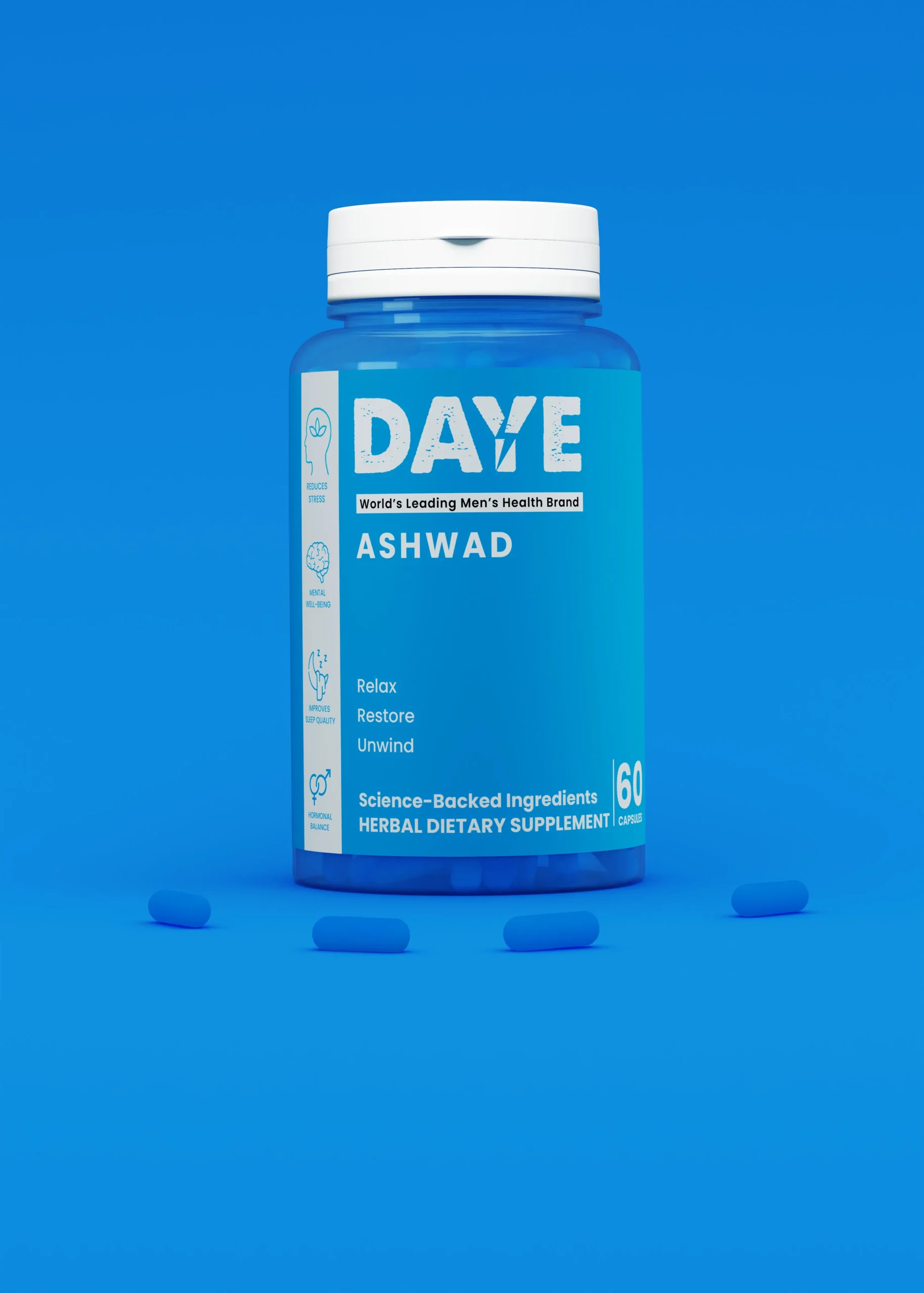 Ashwad supplement for stress relief sleep and vitality