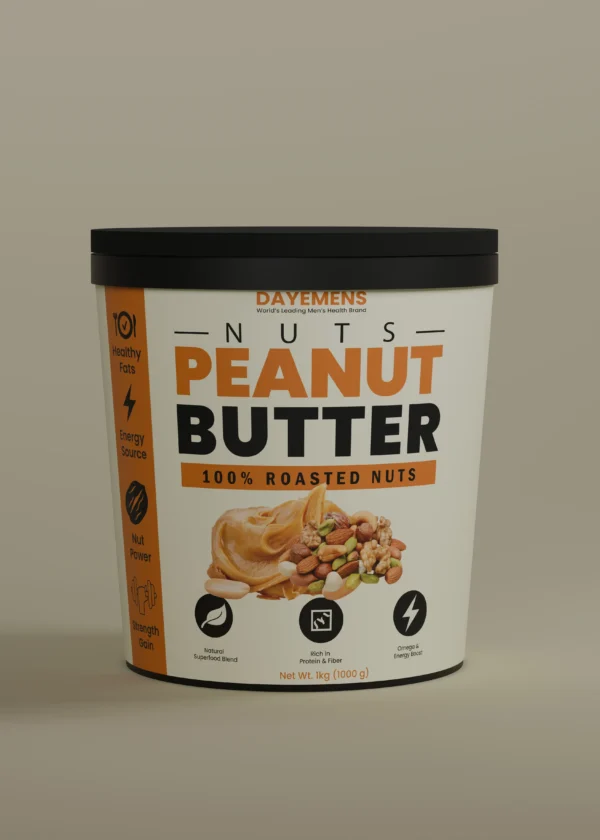 Protein-rich roasted nuts for energy stamina and male vitality