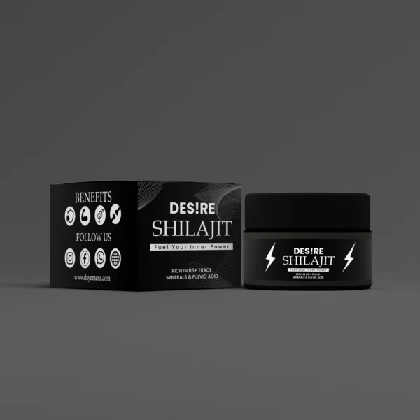 Shilajit resin supplement for energy stamina and male vitality